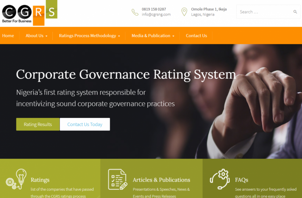 Corporate Governance Rating System