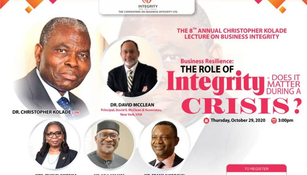 Register for 8th Christopher Kolade Lecture